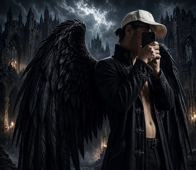 Bibek Rana: Black wings in a ruined cathedral